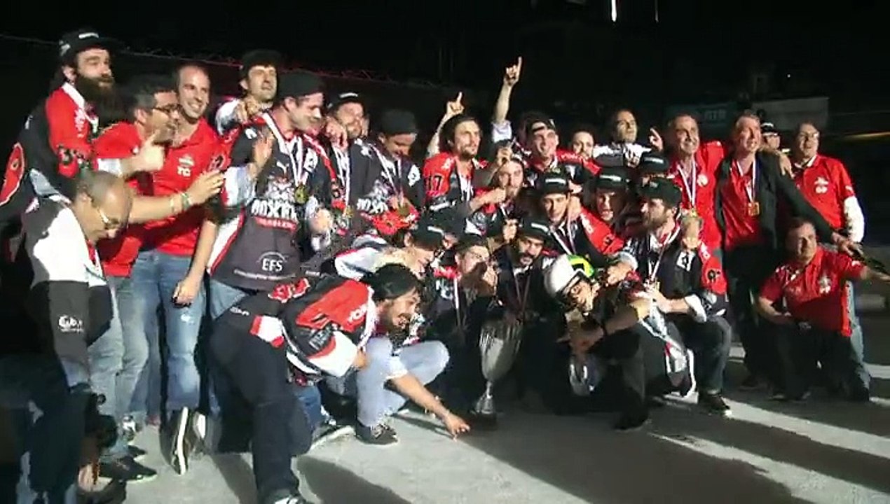 Les boxers fêtent leur titre