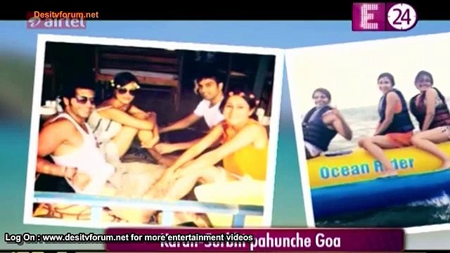 Qubool Hai Ke Aahil Aur Sanam Ka Goa Mein Real Life Romance 5th April 2015