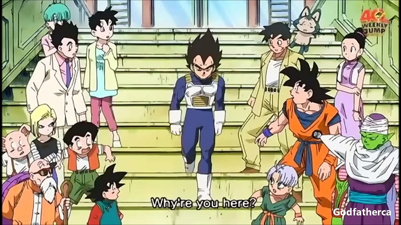 Vegeta Meets His Brother and His Wife HD 1080p video Dailymotion