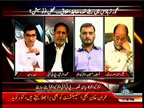 JAAG Agenda 360 Haider Waheed with MQM Asif Hasnain (04 April 2015)