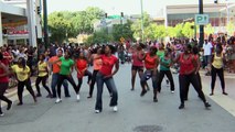 African Contemporary Dance Flash Mob - Downtown Silver Spring, MD