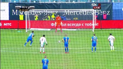 Kevin Kuranyi 2:1 Penalty Kick | Dinamo Moscow - Lokomotiv Moscow 04.04.2015 HD