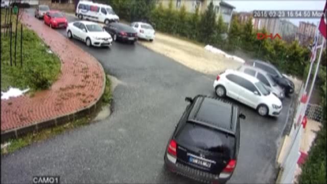 Otomobilleri Camlarını Kırarak Soyan Şüpheliler Kamerada