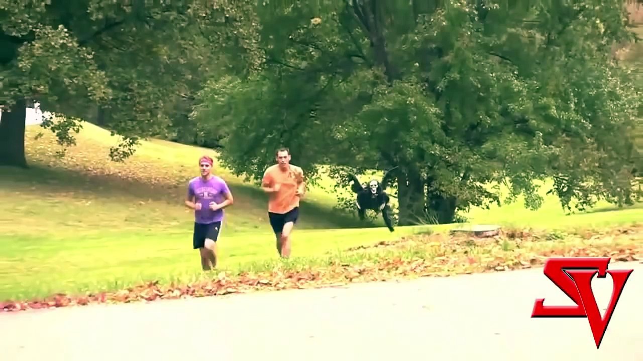 Most Scary Flying Witch Pranks