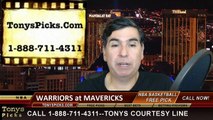 Dallas Mavericks vs. Golden St Warriors Free Pick Prediction NBA Pro Basketball Odds Preview 4-4-2015