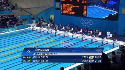 Olympic Swimming, 2012 London, Men's 50 Freestyle Final