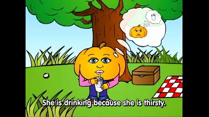 Lesson 14- Basic English Emotions Grammar Cartoon by Pumkin.com _Why are you ___