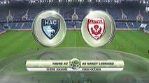 Résumé vidéo du match HAC - Nancy (0-1) 03/04/2015