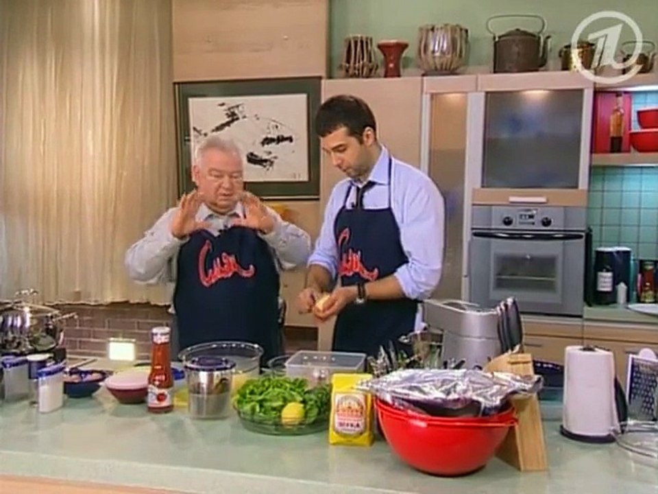 staroetv.su / Смак (Первый канал, 12.04.2008) Георгий Гречко