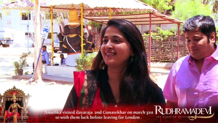Anushka Meets Maestro Ilayaraja - Rudhramadevi - Gunasekhar