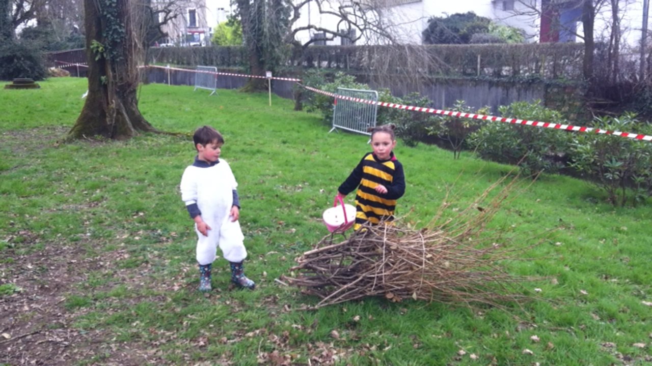 La chasse aux œufs à Châteaubriant