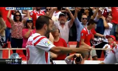 All goals of Half-time ~  Sevilla FC vs Athletic Club  2:0 | 04-04-2015