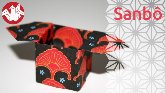 Origami - Plateau Japonais à Offrandes : Sanbo