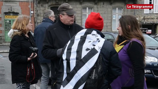 Saint-Brieuc. 150 personnes mobilisées contre le projet d'exploitation de mines