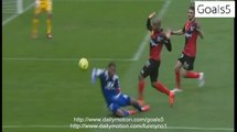 Alexandre Lacazette Goal Guingamp 0 - 2 Lyon Ligue 1 4-4-2015