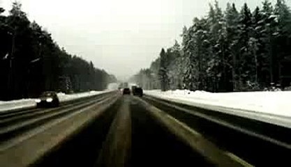 Shocking video captured by dashboard camera.3gp