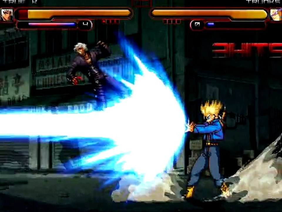 Best Fight #7 - K' (kof) vs Trunks (dbz)