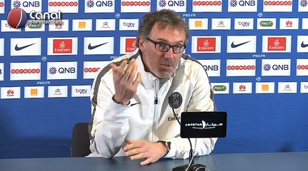 OM / PSG - La conférence de presse de Laurent Blanc