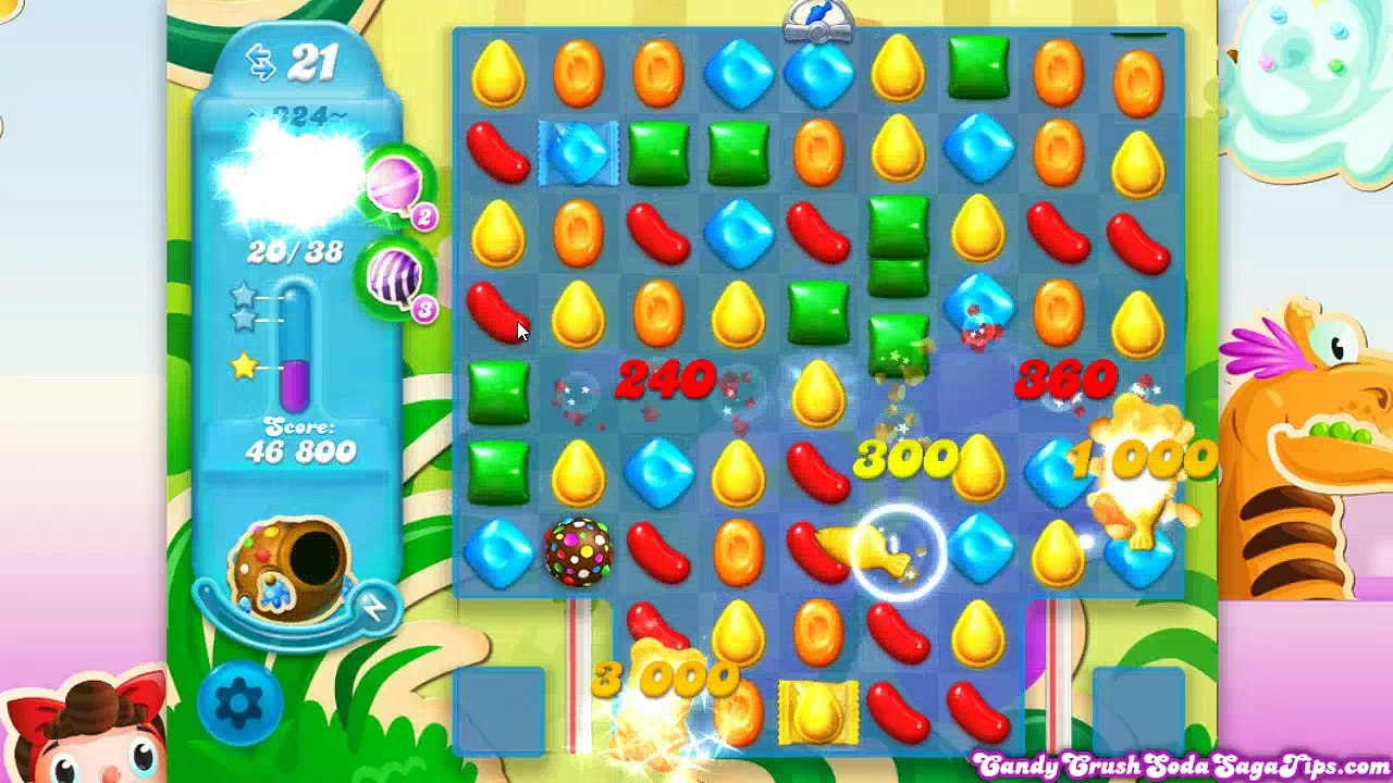 Candy Crush Soda Saga Level 324 No Boosters