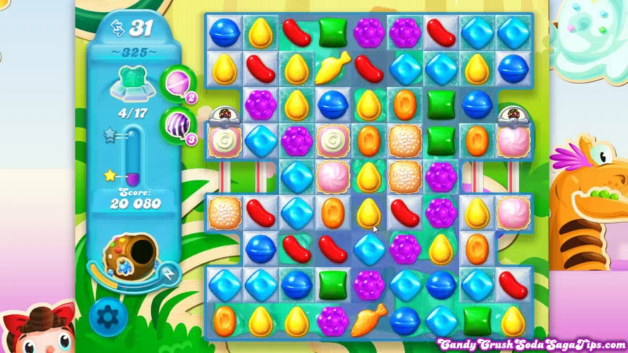 Candy Crush Soda Saga Level 325 No Booster