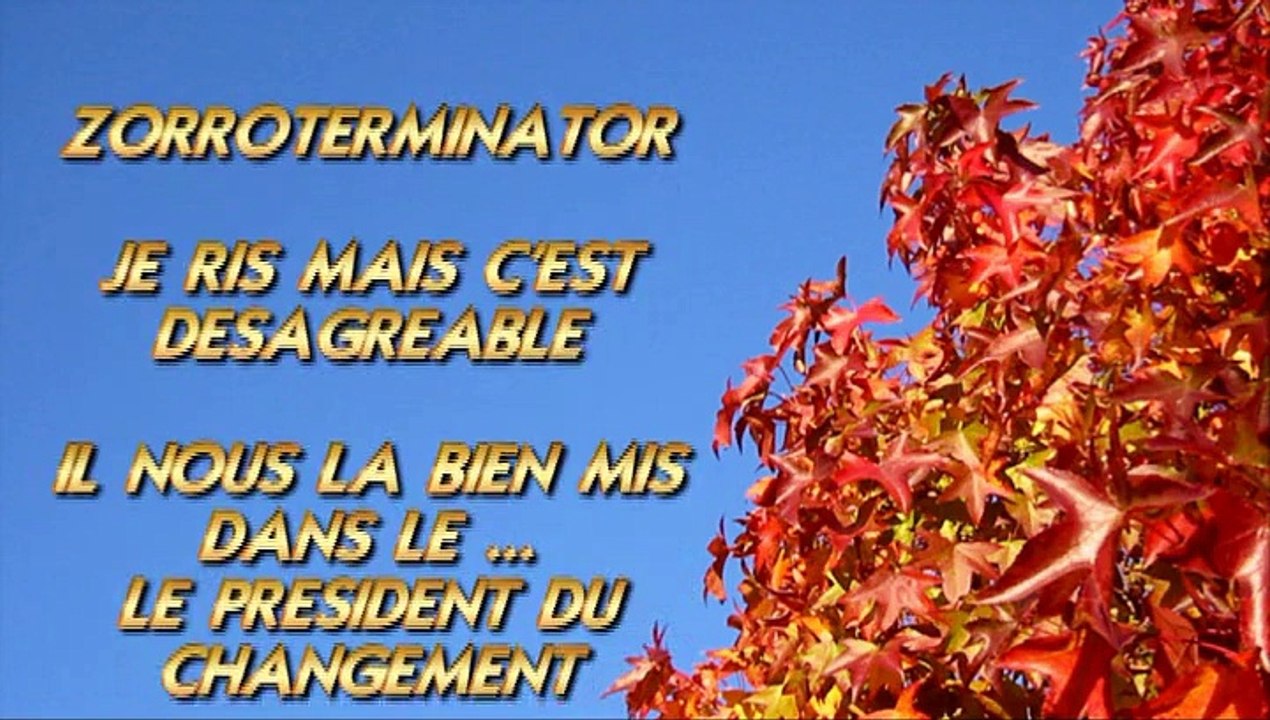 LE PRESIDENT DU CHANGEMENT