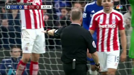 Hazard 39'  Chelsea 1-0 Stoke City 04.04.2015