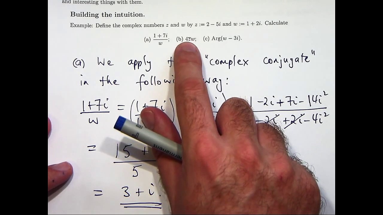 Complex numbers & basic calculations. Chris Tisdell UNSW Sydney