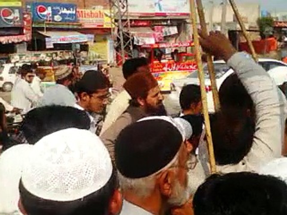 حرمین  شرفین  کے حق میں احتجاج 7