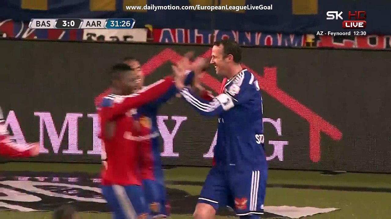 Marco Streller 4:0 | Basel - Aarau 04.04.2015 HD