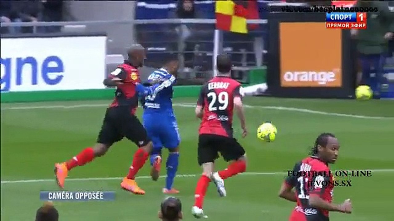 Guingamp vs Lyon 1-3 all goals and highlights 04.04.2015