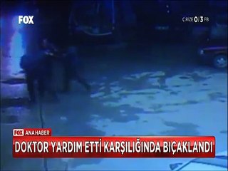 Kalp krizi geçiren komşusuna yardım eden doktorun ödülü sırtından bıçaklanmak oldu