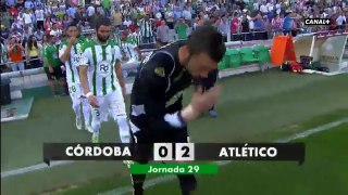 Cordoba 0 - 2 Atletico Madrid