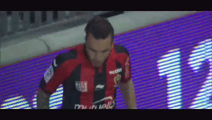 Goal Bosetti - Nice 1-1 Evian TG - 04-04-2015