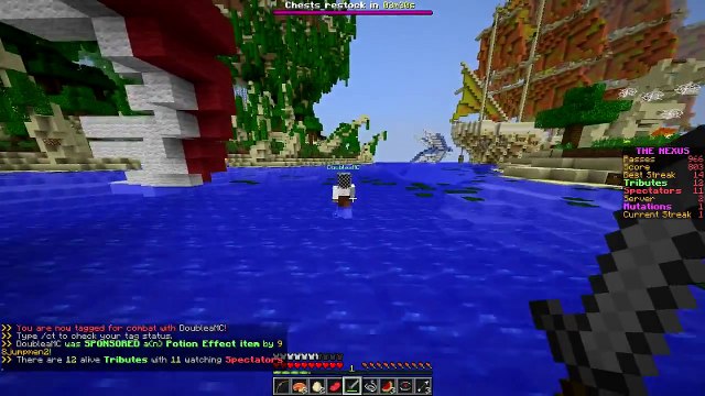 Minecraft- Hunger Games w-Mitch! Game 604 - HALF SLAB MADNESS!