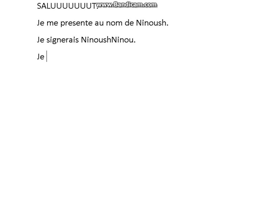 Présentation.