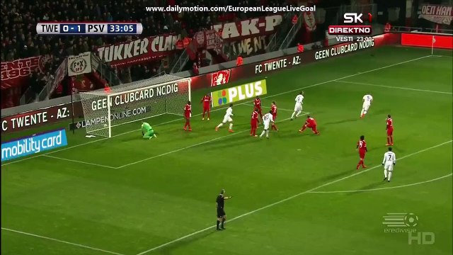 Jeffrey Bruma 0:2 | FC Twente - PSV Eindhoven 04.04.2015 HD