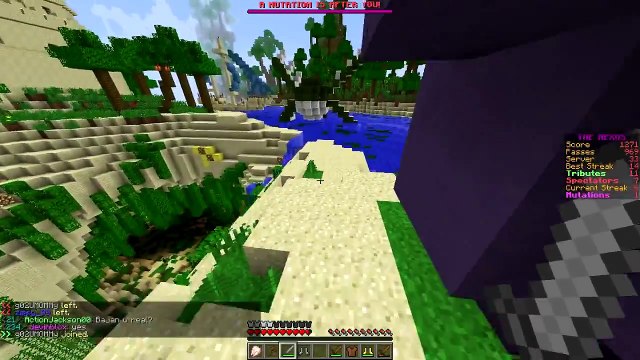 Minecraft- Hunger Games w-Mitch! Game 605 - ENDERMAN NOOOO!