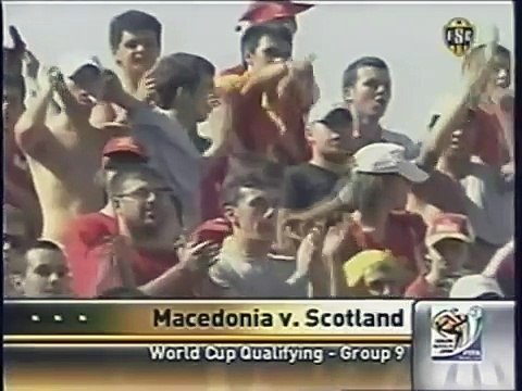 FYR Macedonia 1-0 Scotland | 2008 | 2010 FIFA WC Quailfiers