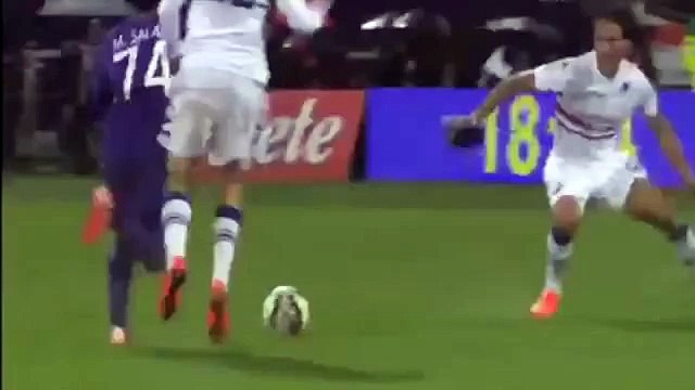 Salah Fantastic Solo Goal | Fiorentina vs Sampdoria (2-0) | 2015