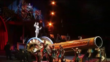 25 Years Old Gemma Kirby turned herself into a human CANNONBALL in Circus Show