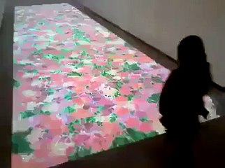 Amazing Floor that Changes colour on every step