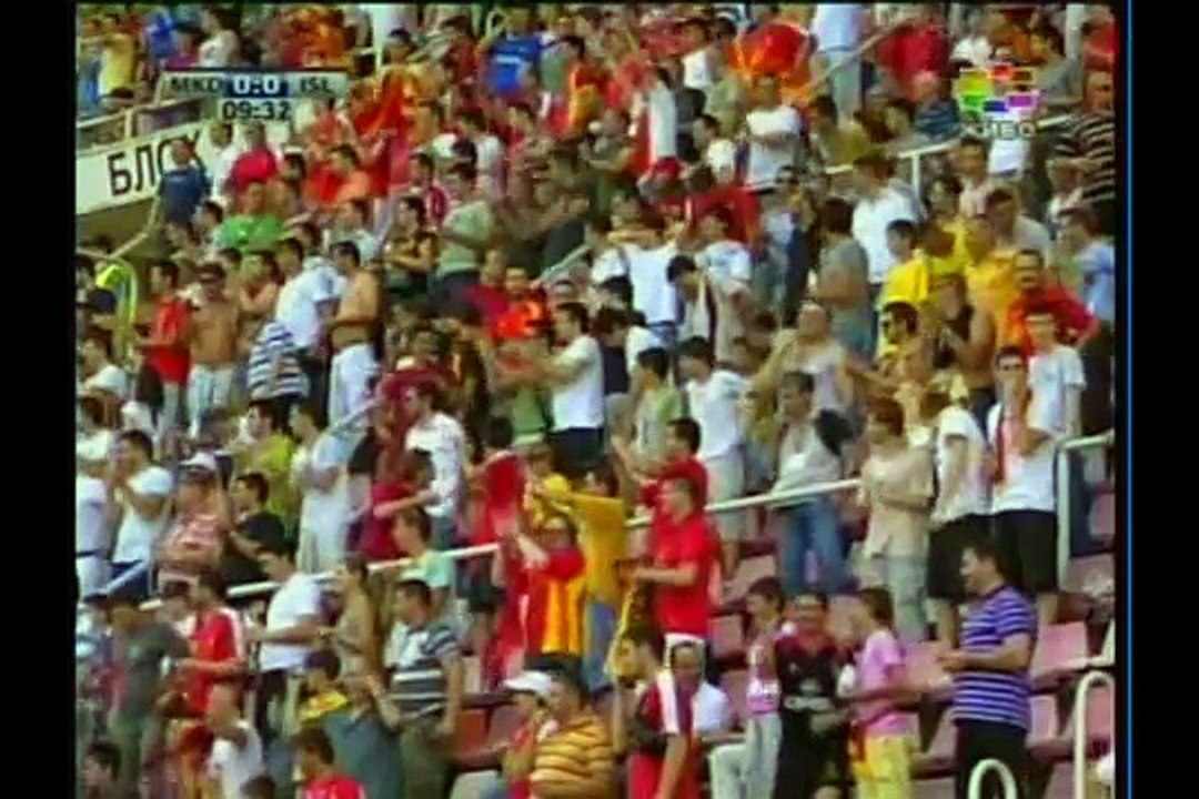 FYR Macedonia 2-0 Iceland | 2009 | 2010 World Cup Qualifier