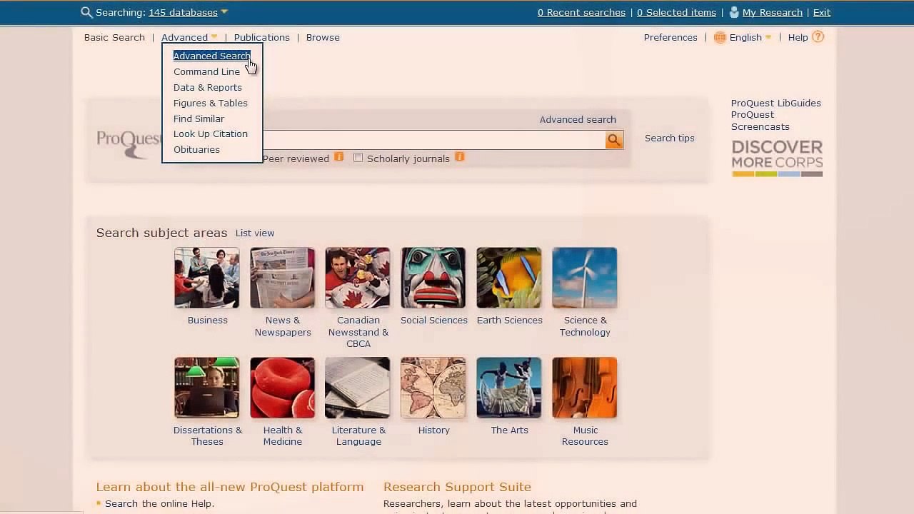 Advanced Search