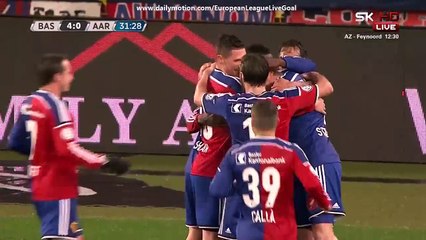 Basel 6-0 Aarau goals and highlights 04.04.2015 HD