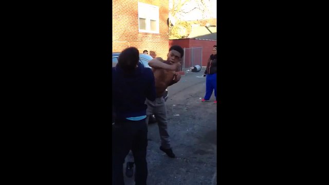 Female Gets Involved In Her Cousins 1 On 1 Fight!