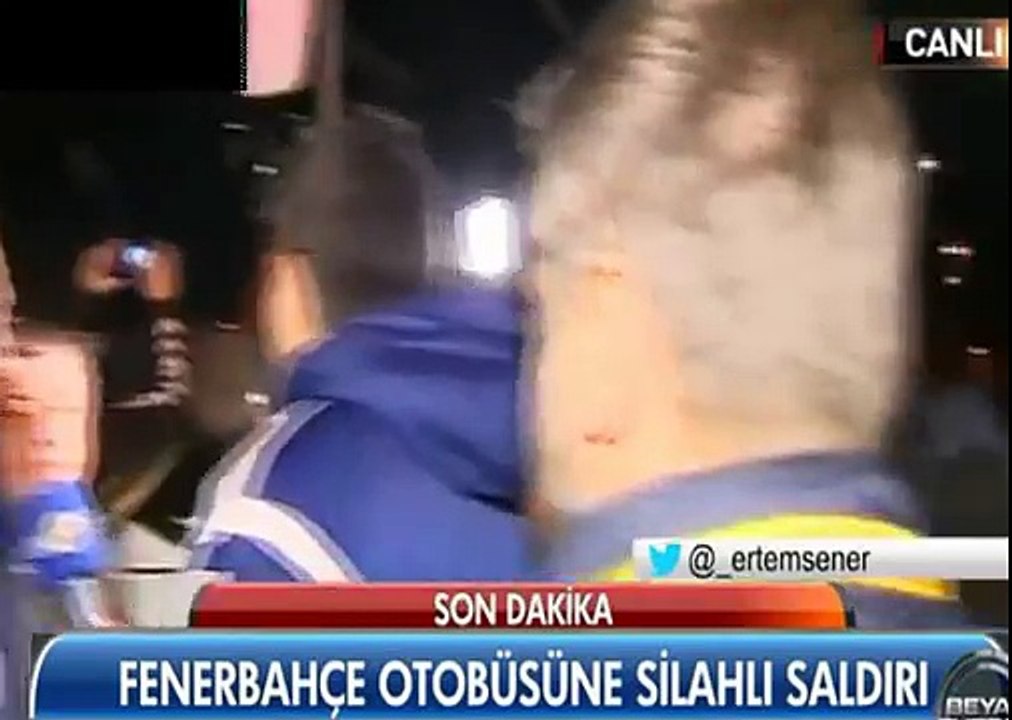 Fenerbahçe Takım Otobüsüne Silahlı Saldırı Anı
