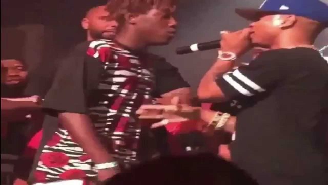 Dude Runs Up On Plies & Body Slams Him Into The Crowd!