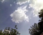 SHIVA PARVATI APPEARING IN SKY