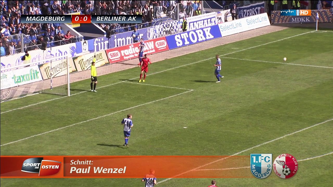 23. Spieltag 2014/15 1. FC Magdeburg -  Berliner AK 07