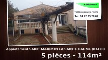 A louer - Appartement - SAINT MAXIMIN LA SAINTE BAUME (83470) - 5 pièces - 114m²